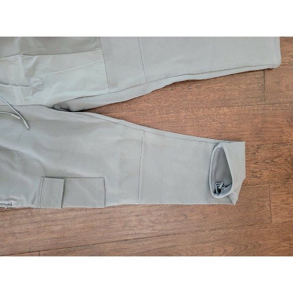 MANIERE DE VOIR Neoprene Tech Track Pant Grey Sz L - Picture 3 of 4
